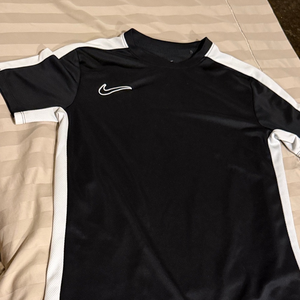 Nike Black and White Sports Tee